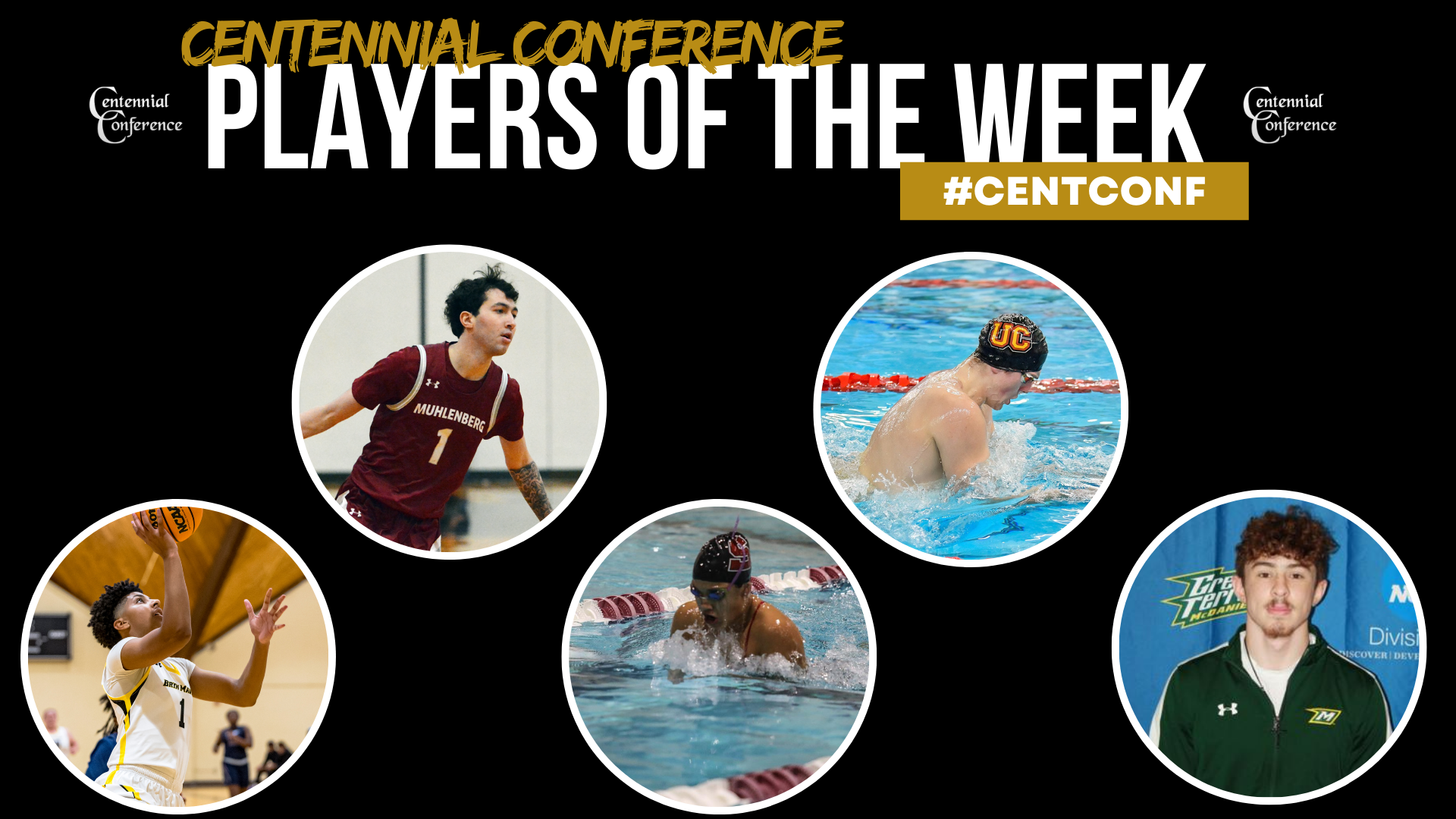 Centennial Conference Athletes of the Week - Nov. 7-13