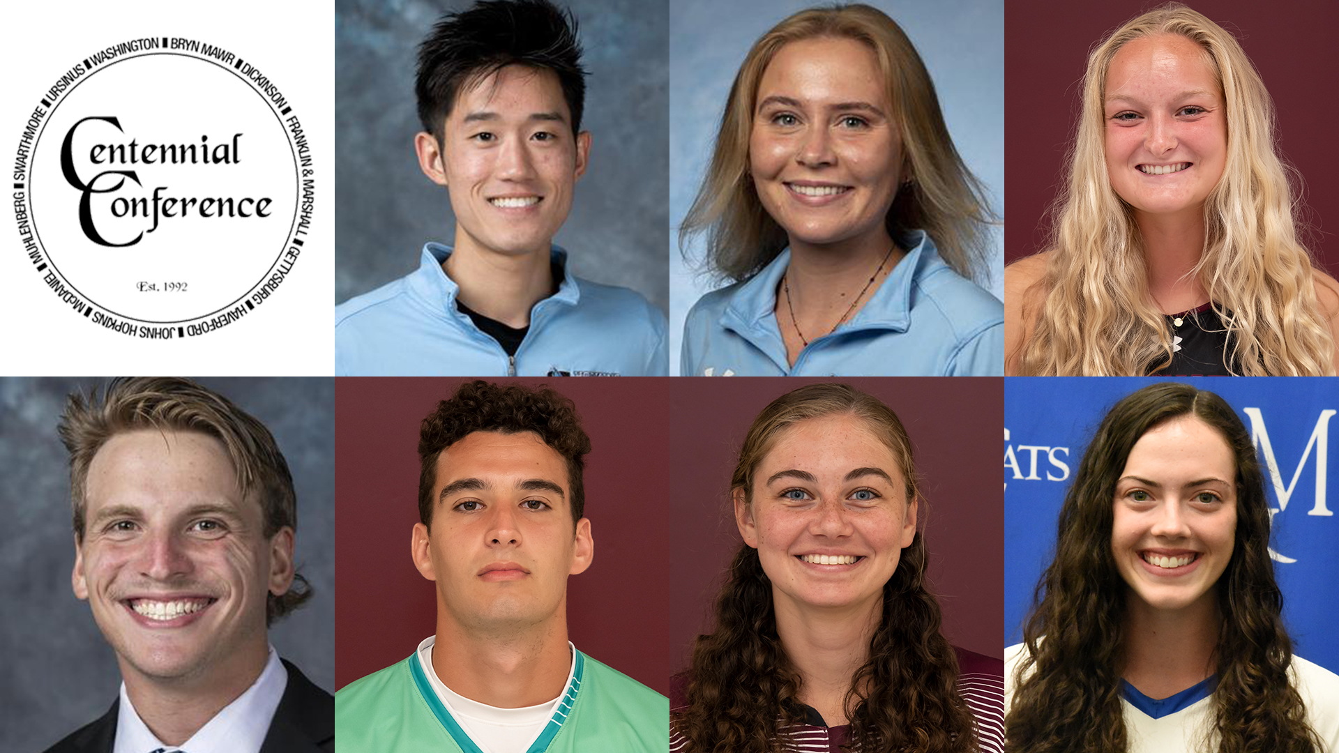 Centennial Conference Announces Fall Academic Honors