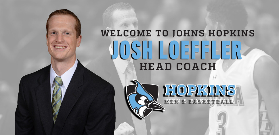 Josh Loeffler Named Men's Basketball Coach at Hopkins