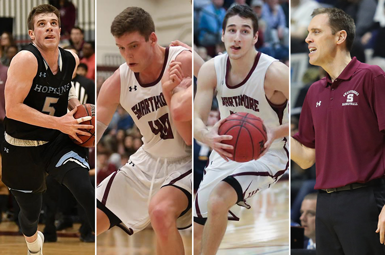 All-CC Men's Basketball: JHU's Delaney Named Player of the Year; Swarthmore Collects Three Major Honors
