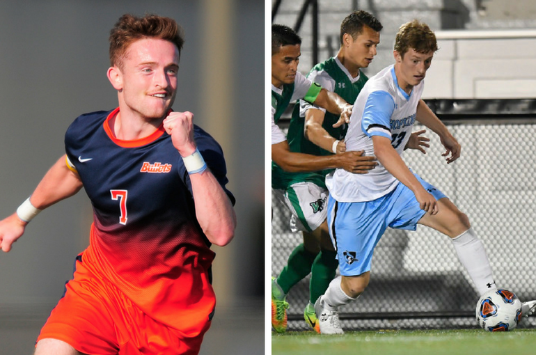 All-Conference Men's Soccer Team; Santini, Moore Honored