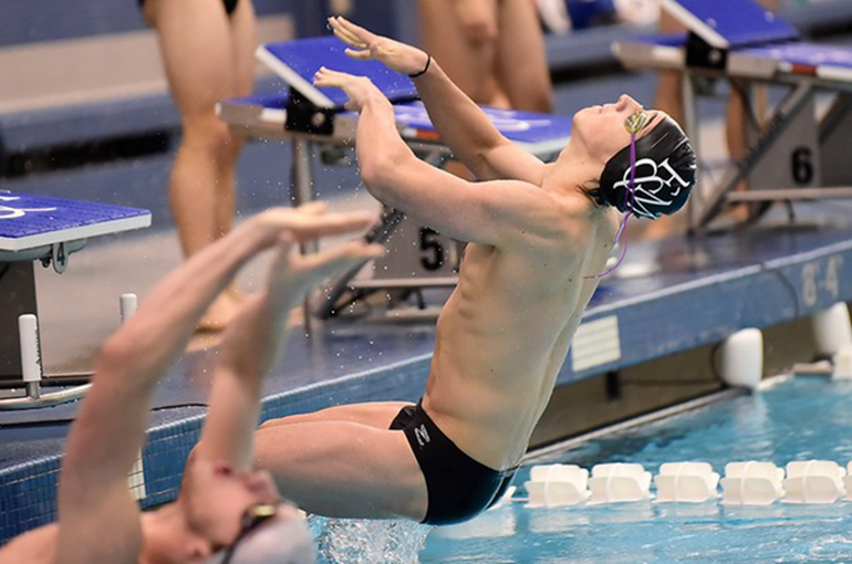 F&M Men's 800 Free Relay Earns All-America Honors