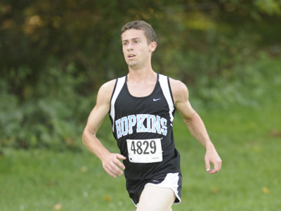 Johns Hopkins' Austin Stecklair Selected Cross Country Runner of the Week