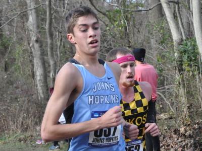 Johns Hopkins' Andrew Ceruzzi Selected Cross Country Runner of the Week