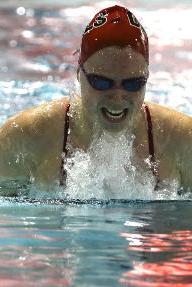Olivia Lyman, Swimmer of the Week 2/6/17