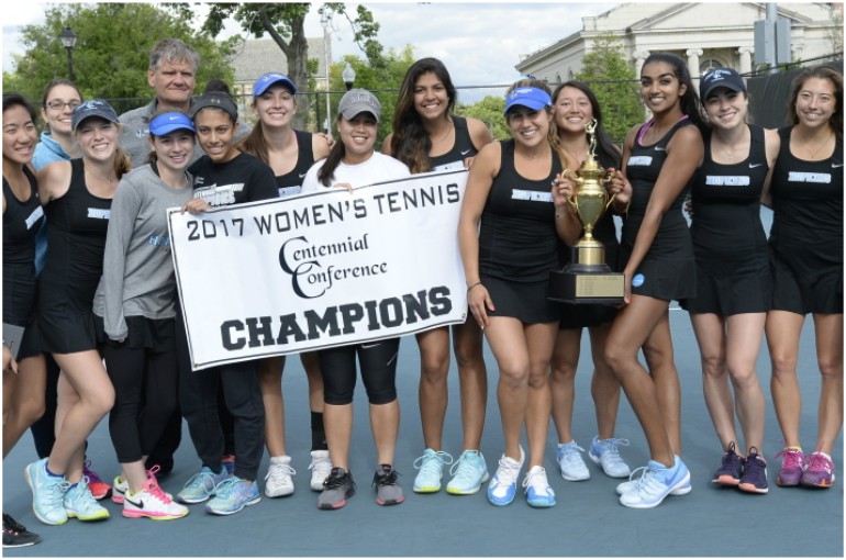 Johns Hopkins Women's Tennis Selected to Repeat