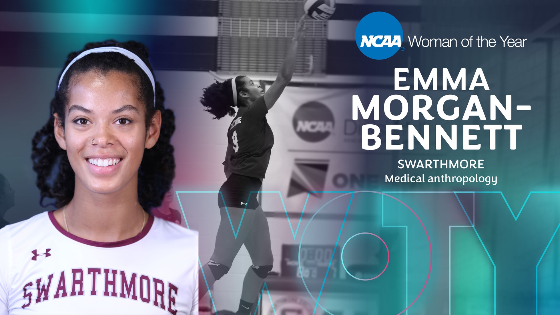 Swarthmore's Morgan-Bennett Named Top 30 NCAA Woman of the Year Honoree