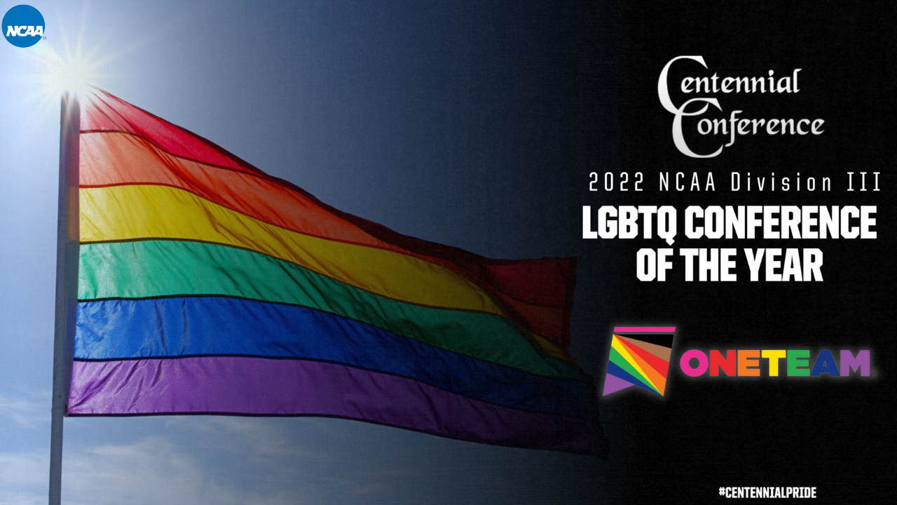 Centennial Conference Named 2022 NCAA Division III LGBTQ Conference of the Year
