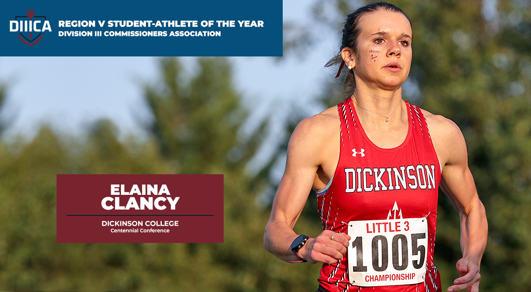 Clancy Named DIIICA Regional Student-Athlete of the Year