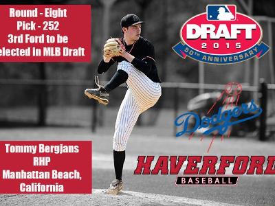 Bergjans Drafted by Dodgers
