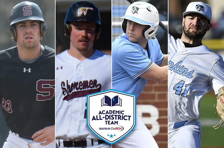 Four Earn Baseball Academic All-District Honors