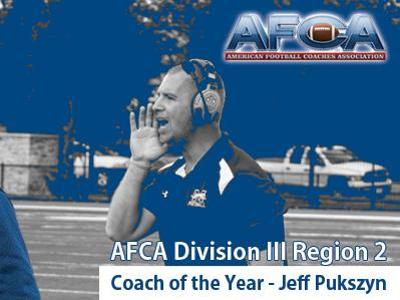 Pukszyn Named AFCA Regional Coach of the Year