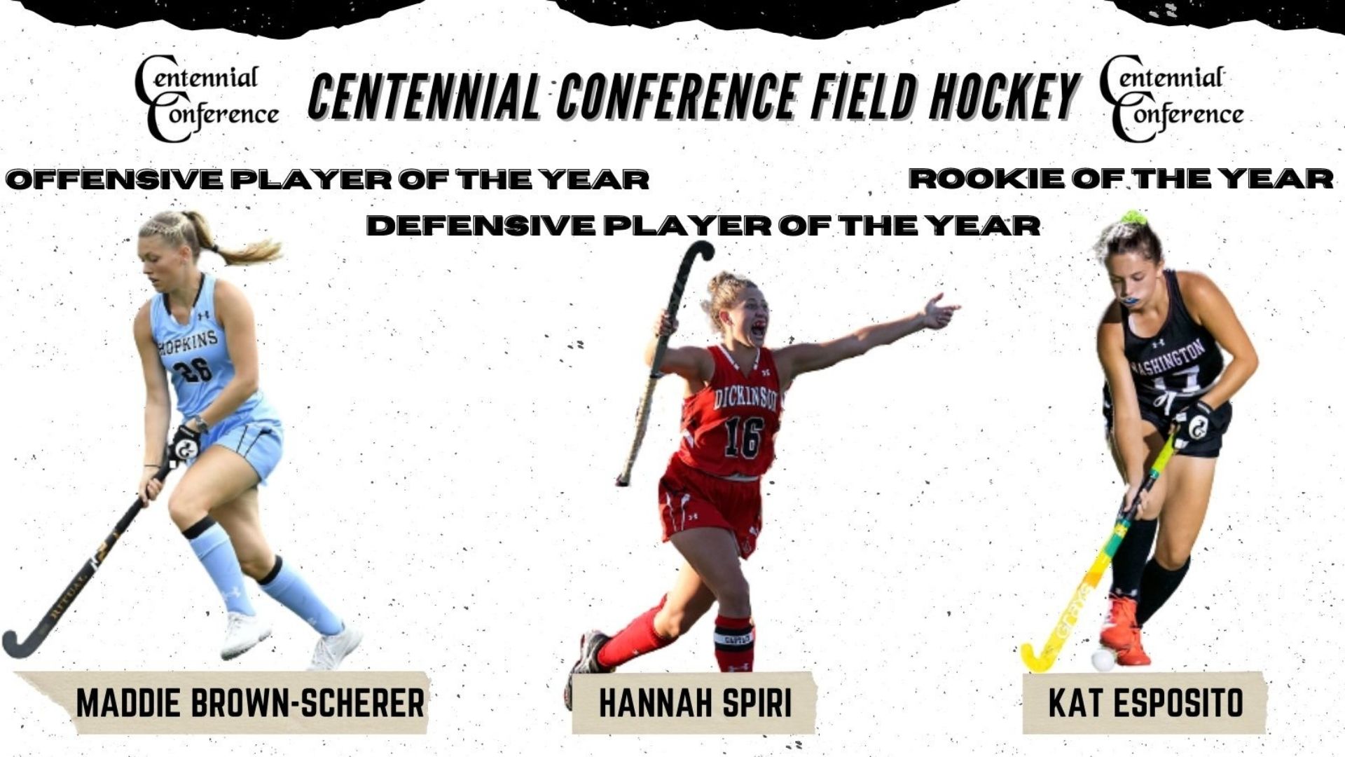 All-CC Field Hockey: Brown-Scherer, Spiri Named Players of the Year