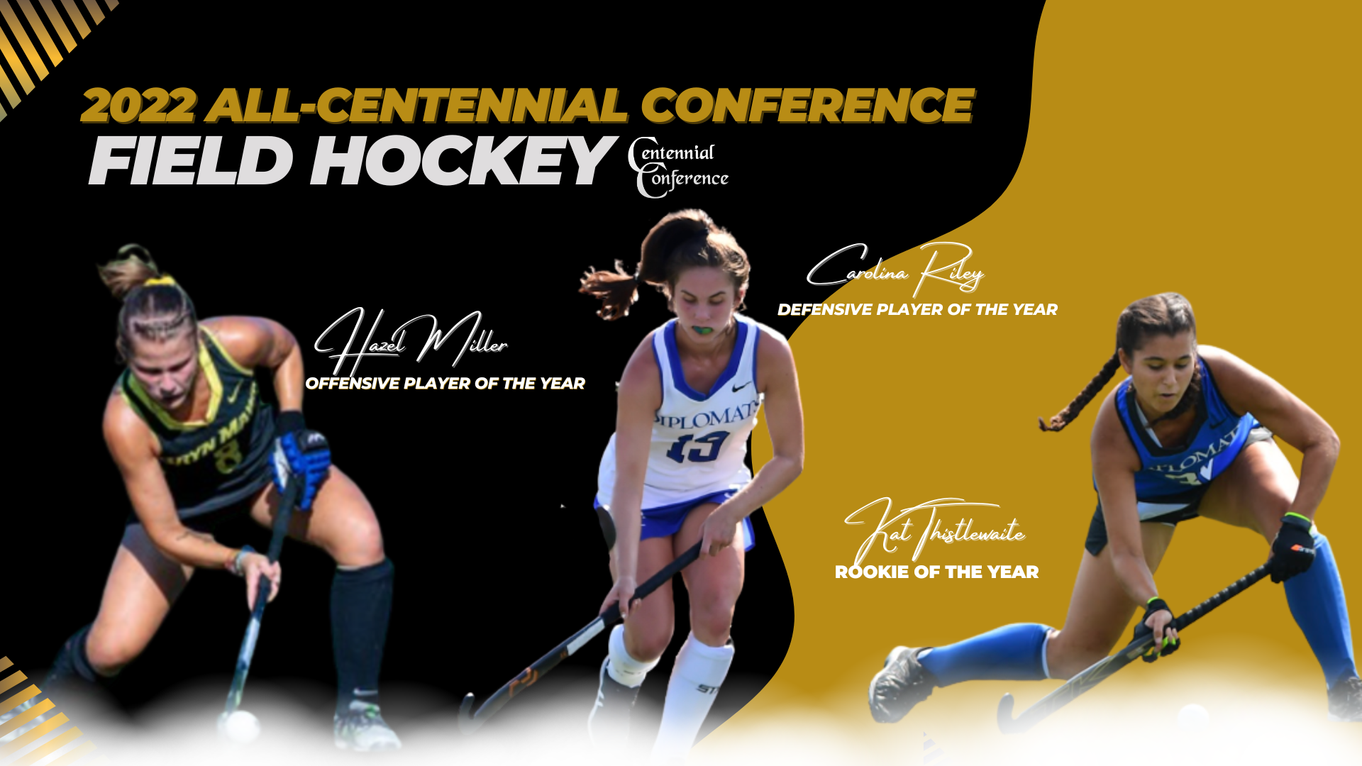 All-CC Field Hockey: Miller & Riley Named Players of the Year