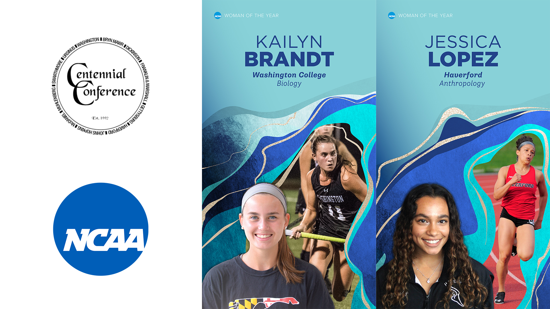 Brandt & Lopez Named Top 30 NCAA Woman of the Year Honorees