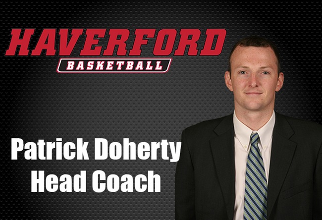 Pat Doherty Named Men's Basketball Coach at Haverford