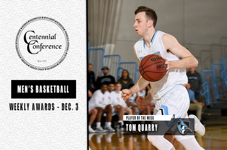 Tom Quarry, Player of the Week, 12/3/19