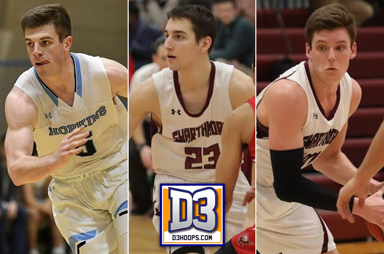 DeAngelo Named National Rookie of the Year; Delaney, Shafer Earn D3hoops.com All-America