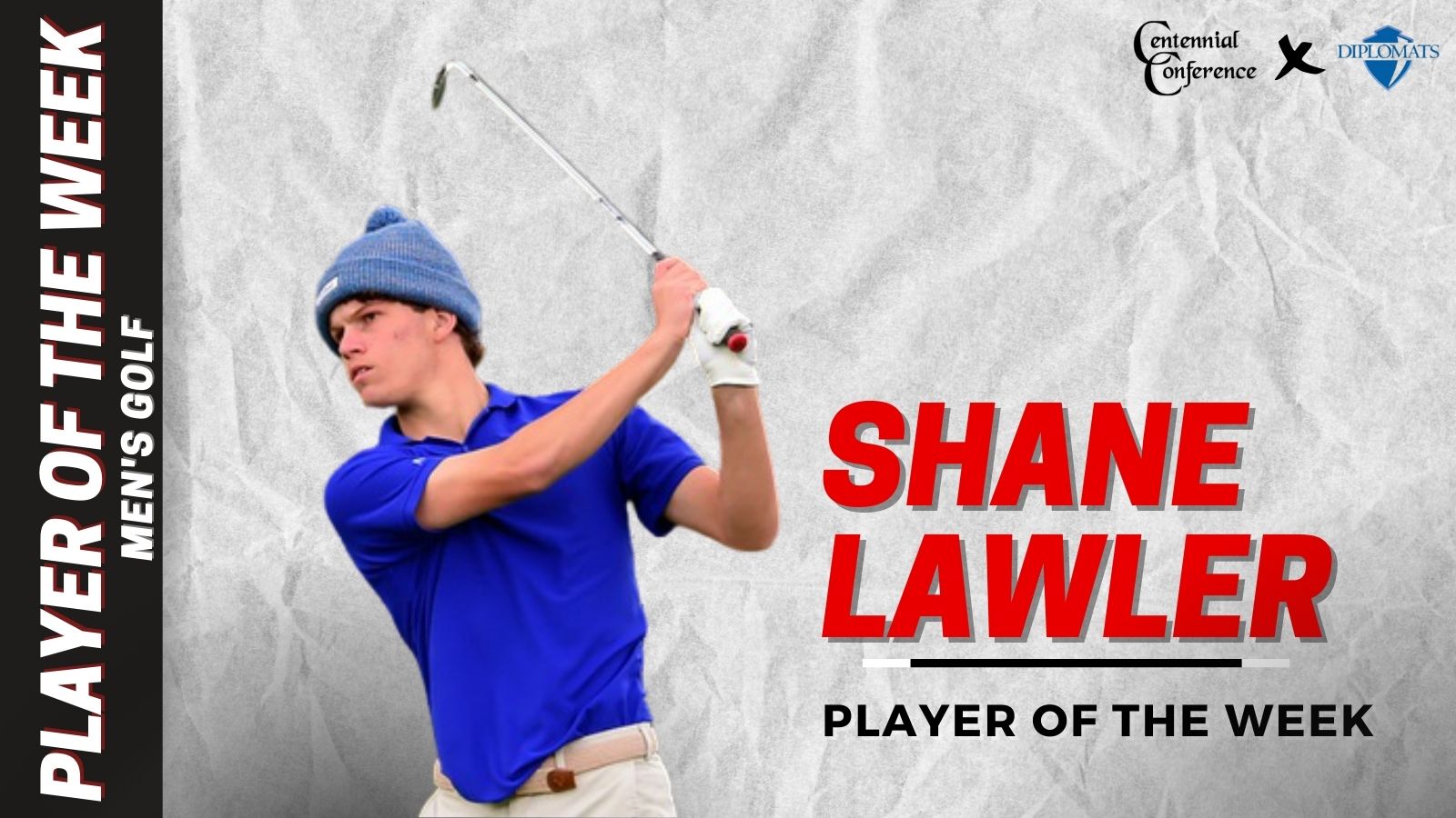 Shane Lawler, Franklin & Marshall, Golfer of the Week