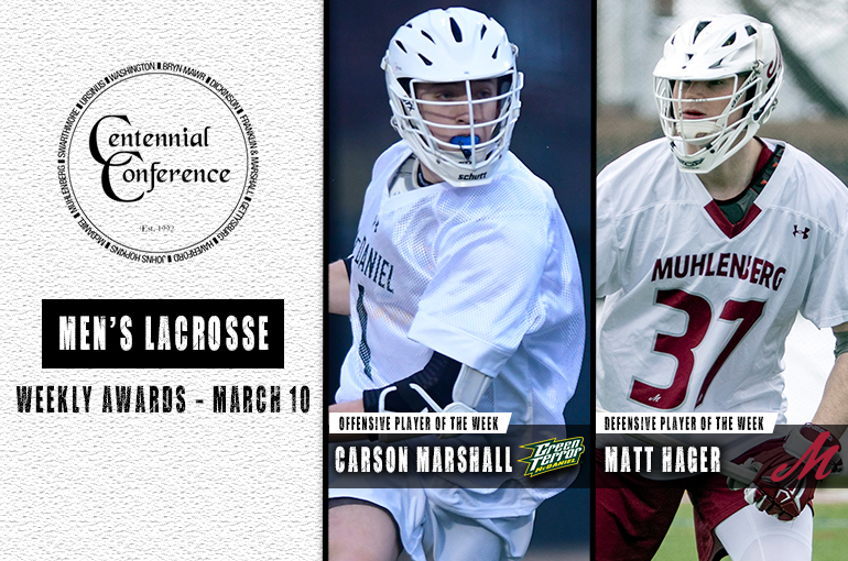 Marshall & Hager, Players of the Week, 3/10/20