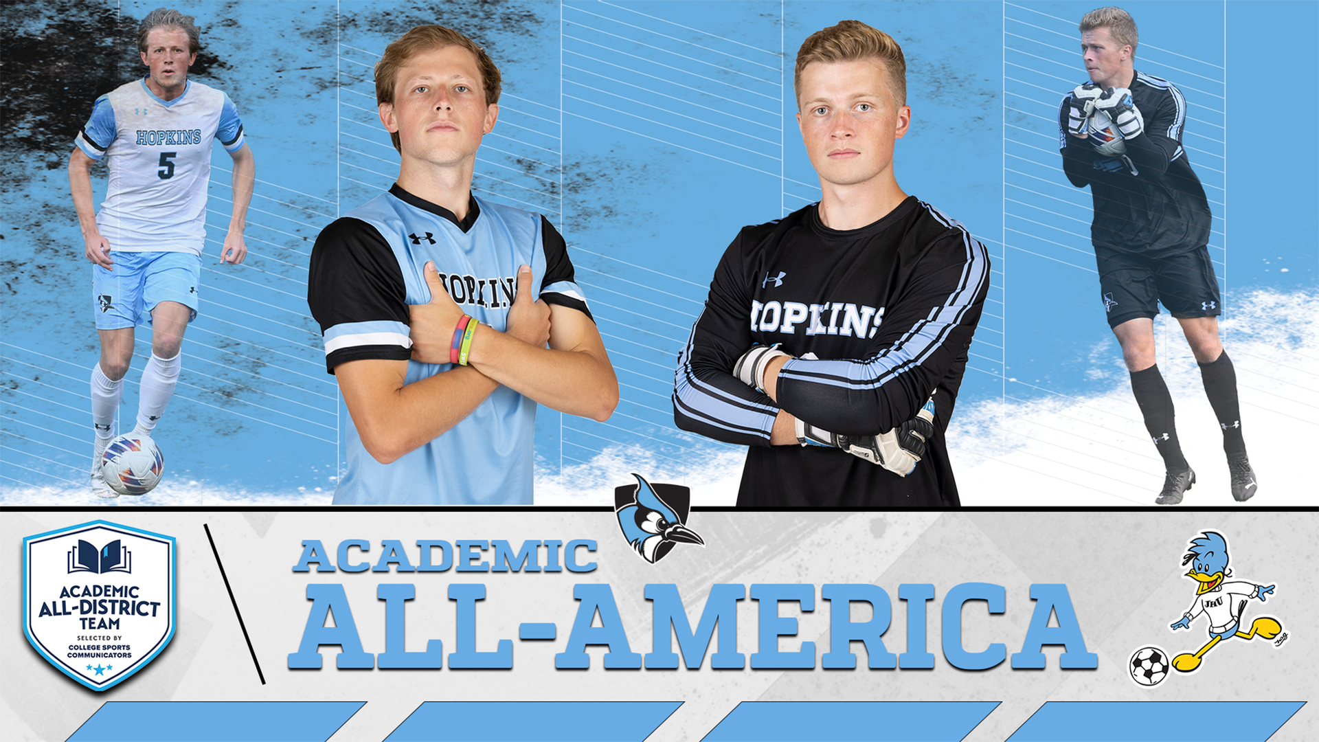 JHU's Falzarano and Morgret Named CSC Academic All-Americans