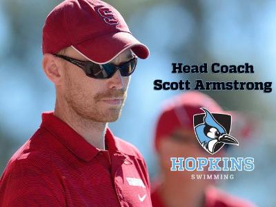 Scott Armstrong Named Head Swim Coach at Johns Hopkins