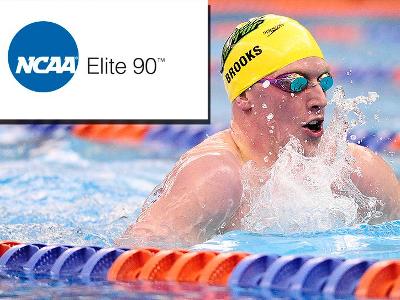 Brooks Wins NCAA Elite 90 Award