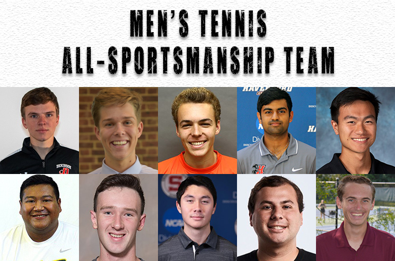 Men's Tennis All-Sportsmanship Team