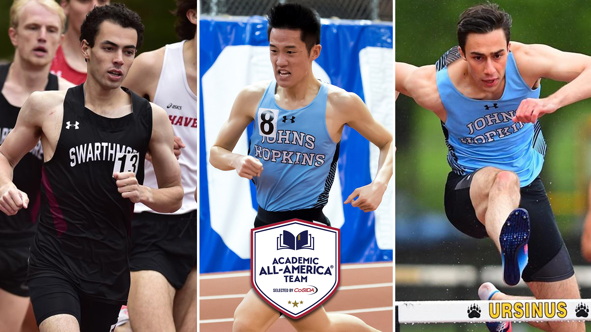 JHU's Chen & Boussouf, Swarthmore's Cantine Named Academic All-America