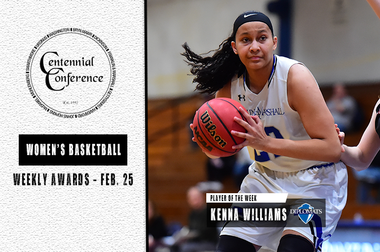 Kenna Williams, Player of the Week, 2/25/20