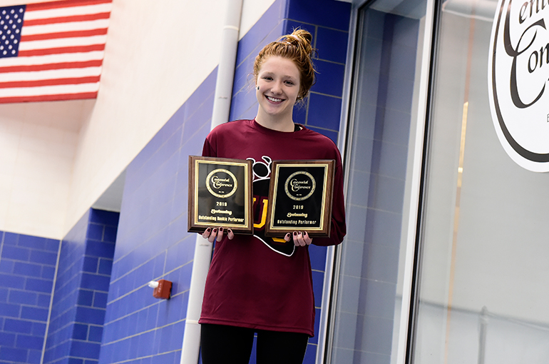All-CC Women's Swimming: Lear Earns Top Honors