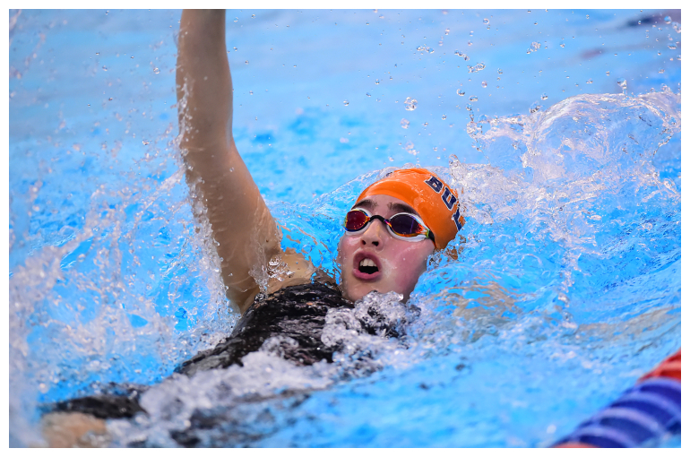 Megan Wojnar, Women’s Swimmer of the Week, 12/3/18