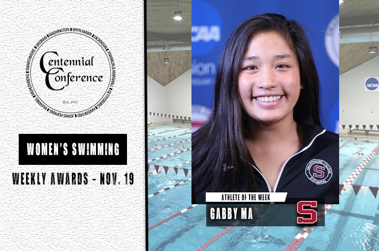 Gabby Ma, Athlete of the Week, 11/19/19