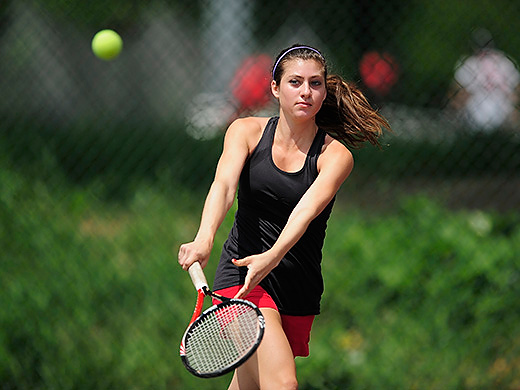 All-Conference Women's Tennis Team; Gallagher, Weaver Honored