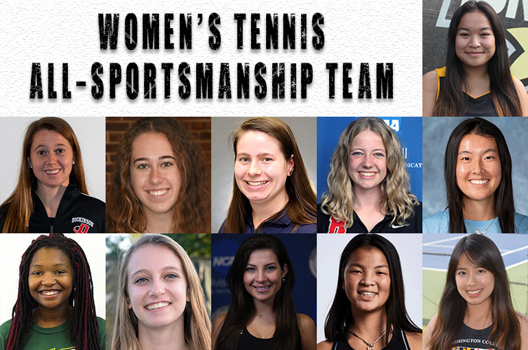 Women's Tennis All-Sportsmanship Team