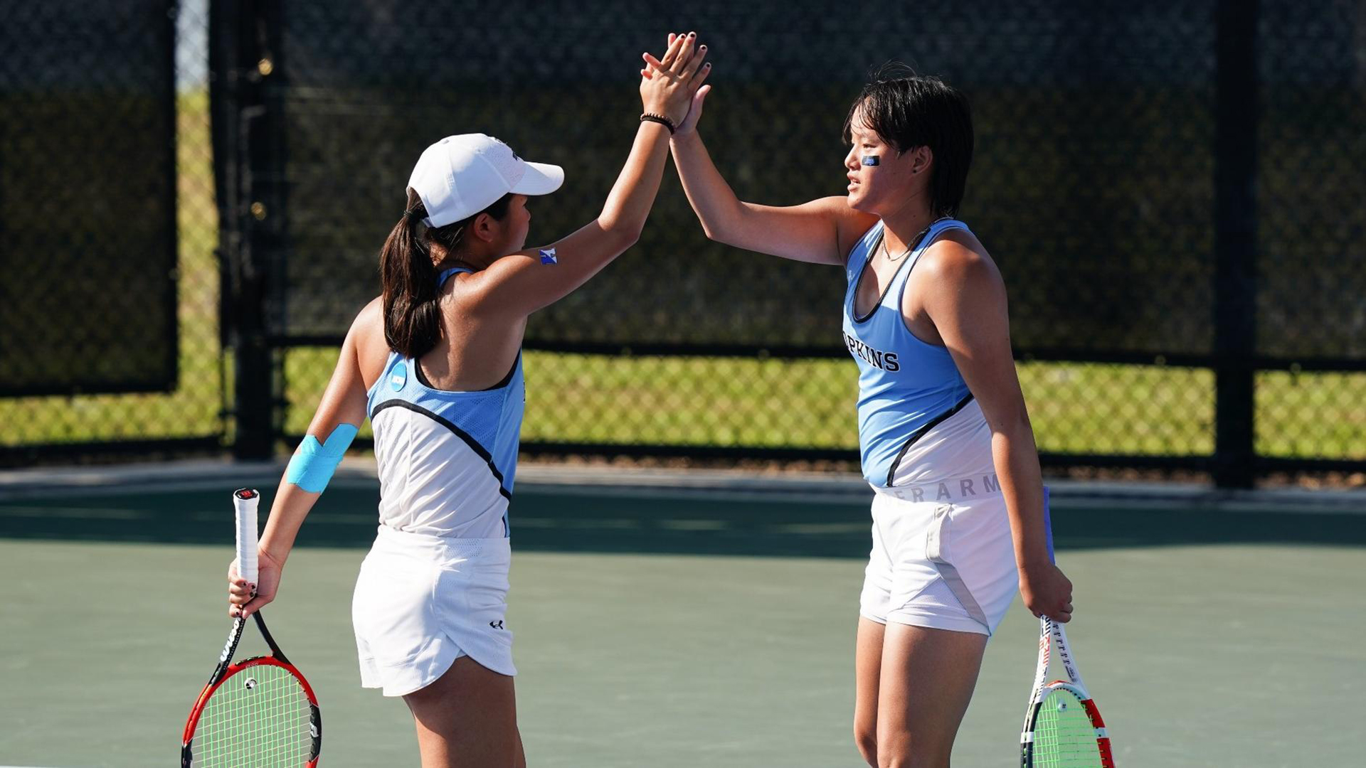 JHU's Wong & Xiao Advance to Doubles Quarterfinals; Swarthmore's Williams Earns Singles All-America