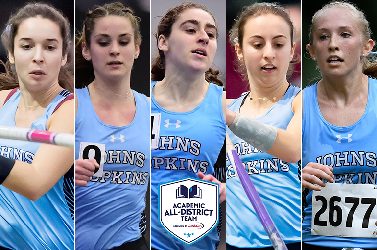 JHU Collects Five Women's Cross Country/Track & Field Academic All-District Honors